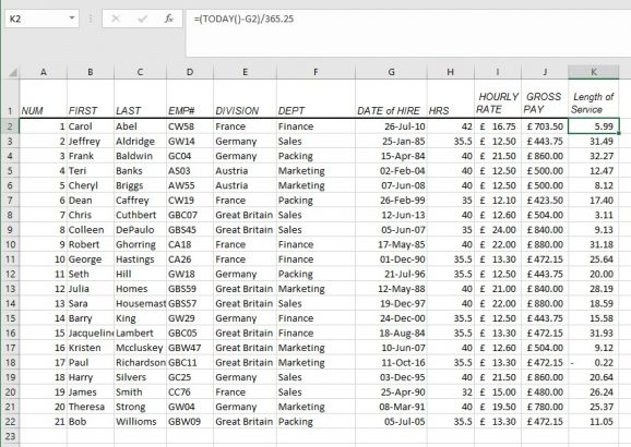 Tips – Using a Nested IF Function in Excel