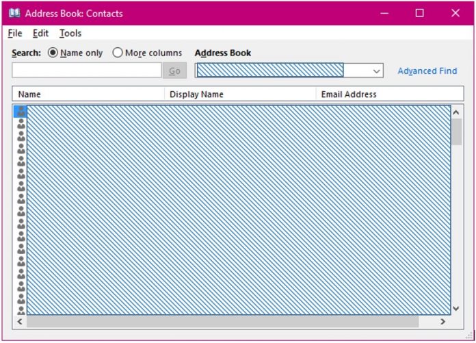 Tips How to change the default address book in Outlook