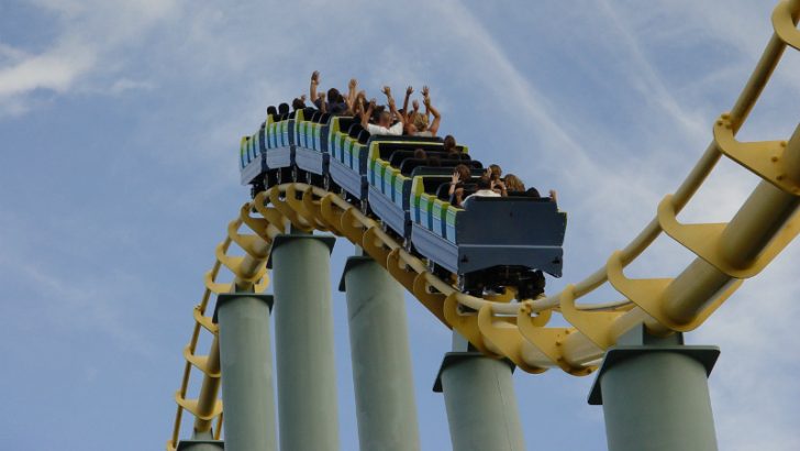 roller coaster -Image source : FreeImages.com / James Williams Sept 18 2004 