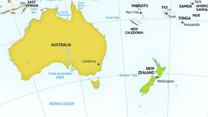 Australia and New Zealand get Spot Buy Image credit Pixabay.Onestopmap