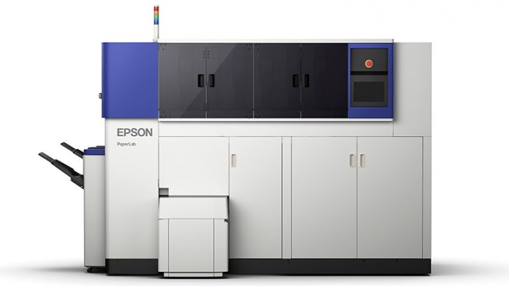 Epson showcases PaperLab, creating new paper out of secure waste