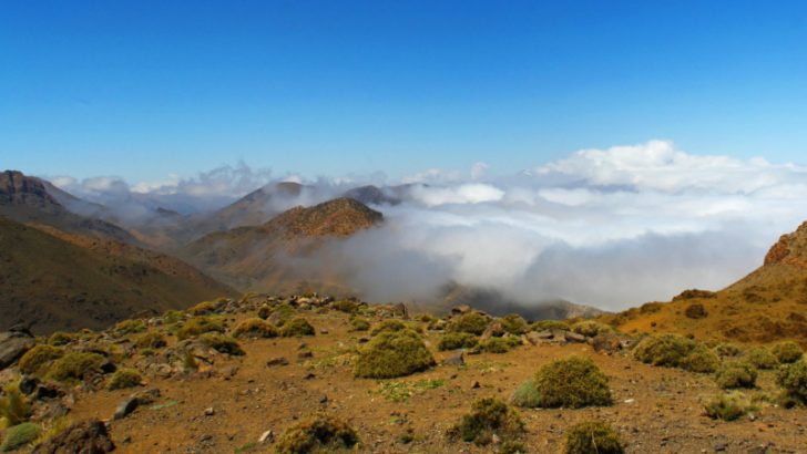 Atlas Cloud Solutions turns to Kimble. Atlas Mountains enshrouded in clouds,Morocco (Image credit Pixabay/wsanter