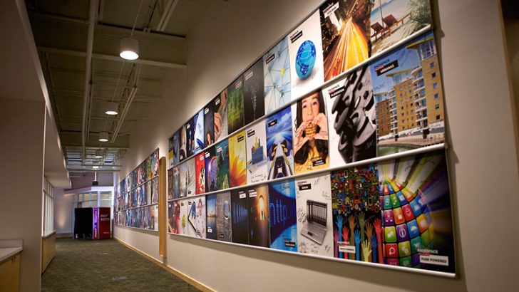 Rackspace customer wall