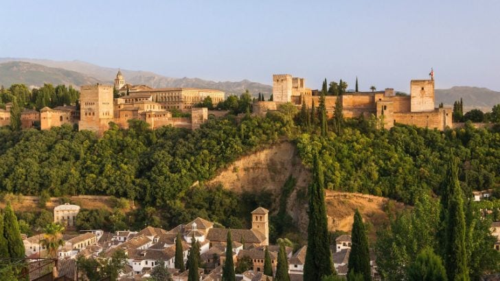 Alhambra fortress, Granada, Spain (Image source Pixabay/Wikimedia images