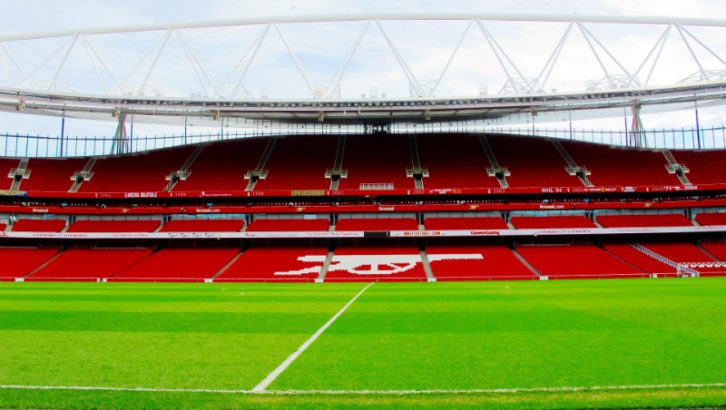 Emirates Stadium, home of Arsenal FC (Image source Pixabay/tunasandwich