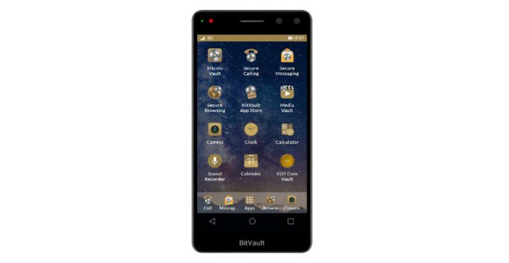 BitVault blockchain smartphone