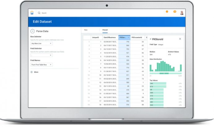 Workday Prism Analytics on laptop (Image credit : Workday)
