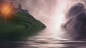 Lightning castle Image credit Pixabay/Darksouls1