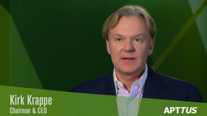 Kirk Krapper Co-Founder, CEO and Chairman of Apttus (Image credit Apttus/YouTube)