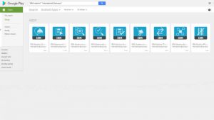 Image Screen shot Google Plat Store of IBM Maximo apps