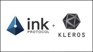 Ink sign up Kleros for dispute resolution