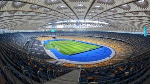 Olimpiyskiy National Sports Complex in Kiev, Ukraine