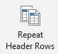 Repeat Header Row Tool