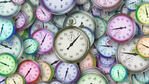 Time Clocks (c) 2018 Image credit Pixabay/Geralt