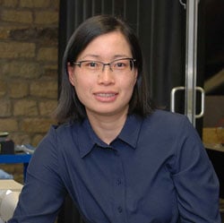 Doctor Qunfen Qi, a Research Fellow at the University of Huddersfield’s EPSRC Metrology Hub