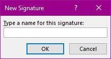 Signature Name
