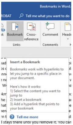 Bookmark Tool