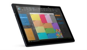 PPyramid 2018 Tablet App: Tablet highlighting a sample treemap visualization.