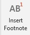Footnote Tool