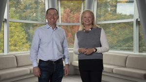 Ginni Rometty, Chairman, President, and CEO of IBM and James M. Whitehurst, CEO of Red Hat