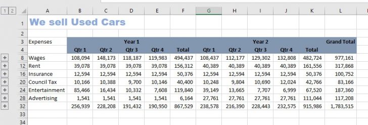Filled in Dialog Box