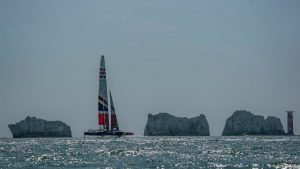 British SailGP boat - Image credit (c) 2019 Bob Martin for SailGP