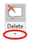 delete dropdown