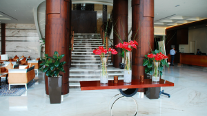 Hotel reception