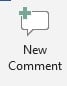 new comment tool