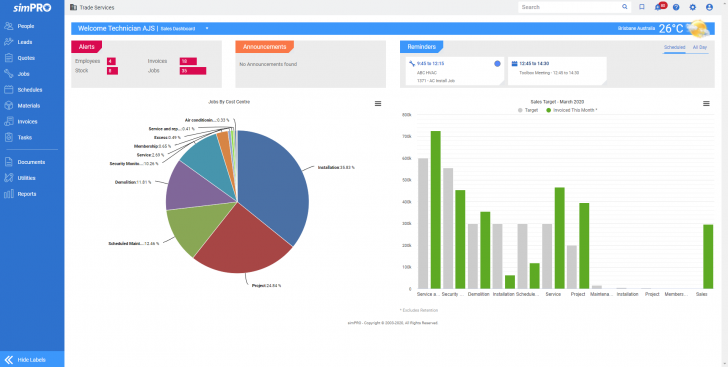 simPRO new look