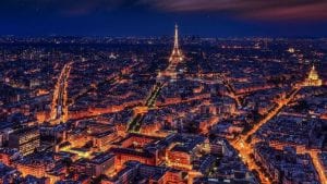 Paris Light Night Image by Walkerssk from Pixabay 