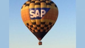 SAP Balloon, source SuccessFactors Twitter