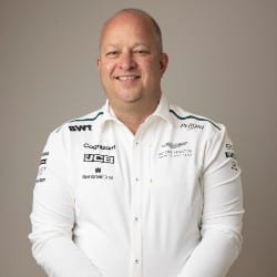 Robert Yeowart, Aston Martin F1 Chief Financial Officer