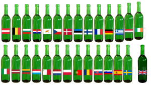 Eu Brexit bottles Image by conolan from Pixabay 