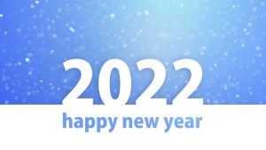 Happy New Year 2022 = Image by Markéta Machová from Pixabay 