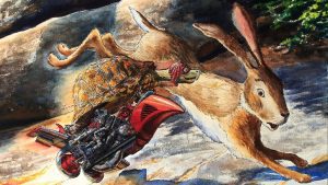 Hare and the Tortoise IMage credit Pixabay\StephenWheeler