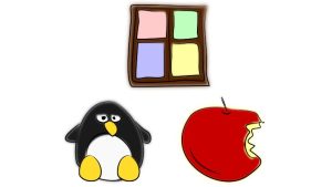 Apple Linux macOS Image by OpenClipart-Vectors from Pixabay 