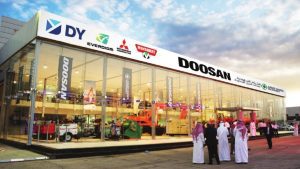 Saudi Diesel Showroom, image courtesy of SDEC