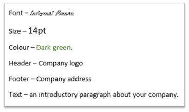 example of items held