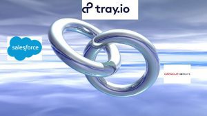 Tray.io Order to Cash Salesforce NetSuite Rings Image credit Pixabay/The DigitalArtist https://pixabay.com/en/rings-link-sky-ring-symbol-design-684944/