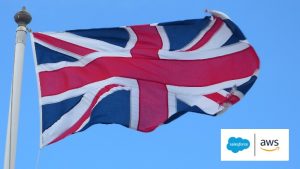 Union Jack Salesforce AWS Image by LoggaWiggler from Pixabay