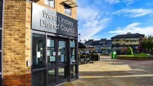 West-Kindsey-Council-Outside-the-main-entrance-of-the-Guildhall. (C) 2024 West Lindsey Council