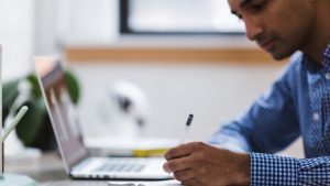 Man Assistant Image by StockSnap from Pixabay https://pixabay.com/photos/man-writing-laptop-computer-write-2562325/ 