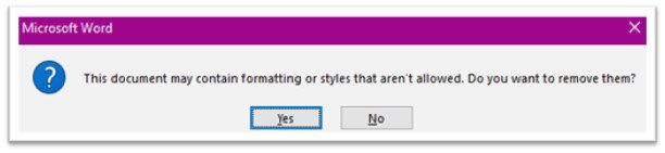 Yes Remove