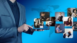 Power network project Image by Gerd Altmann from Pixabay https://pixabay.com/photos/network-business-man-tablet-3629619/ 