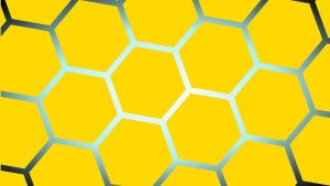 Yellow HIVE Image by namnt from Pixabay