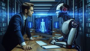 ManageEngine finds UK firms would hire AI Agents over staff people (Image Credit: AI-generated by Ian Murphy using Microsoft Designer)