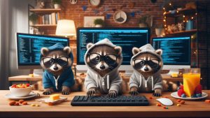 Microsoft takes down Nigerian trash pandas (Credit Image: AI-generated by Ian Murphy using Microsoft Designer)