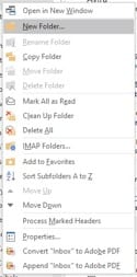 create new folder