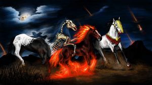 Miserliness, Aimlessness, Arrogance and Myopia - The Four Horsemen of the cybersecurity apocalypse - Image by Jeroným Pelikovský from Pixabay